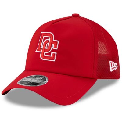 New Era Men's MLB Washington Nationals 2026 Batting Practice Apex 9FORTY Adjustable Trucker Hat