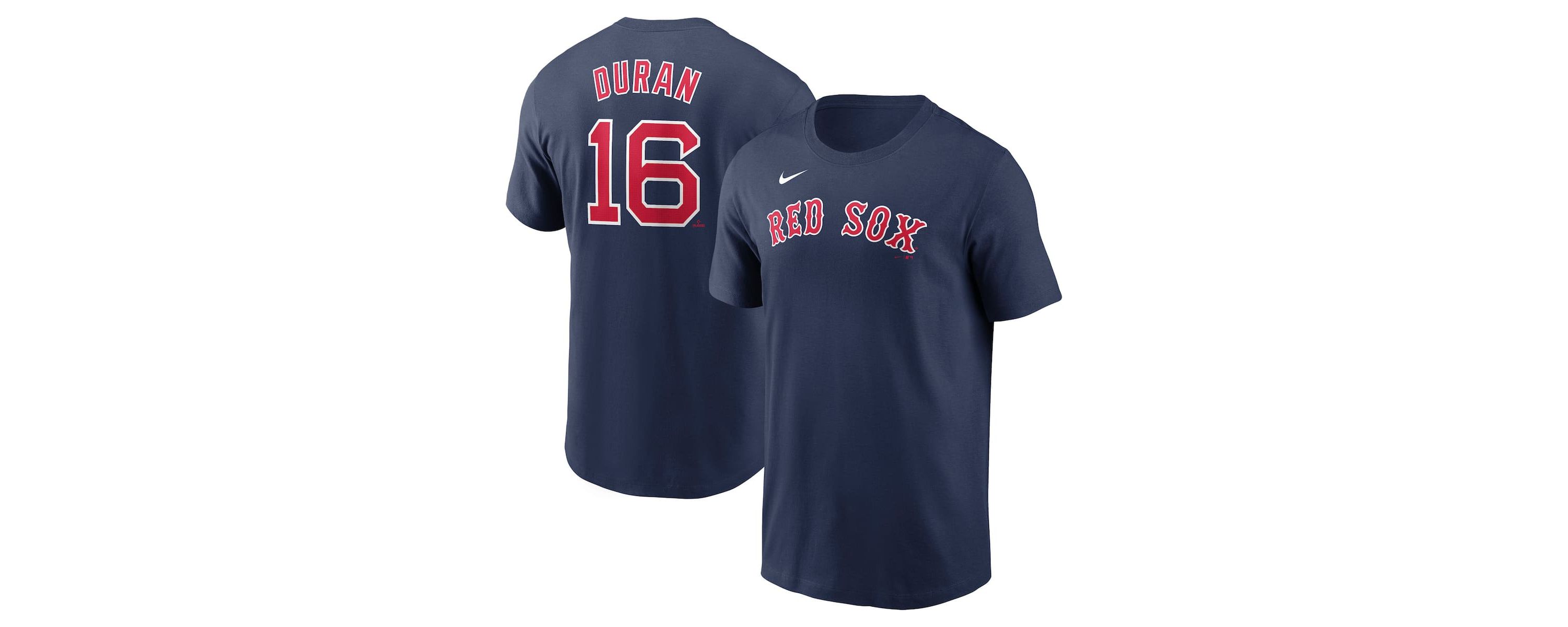 Boston Red Sox MLB Nike Jarren Duran Boston Sox Fuse Name & Number T-Shirt