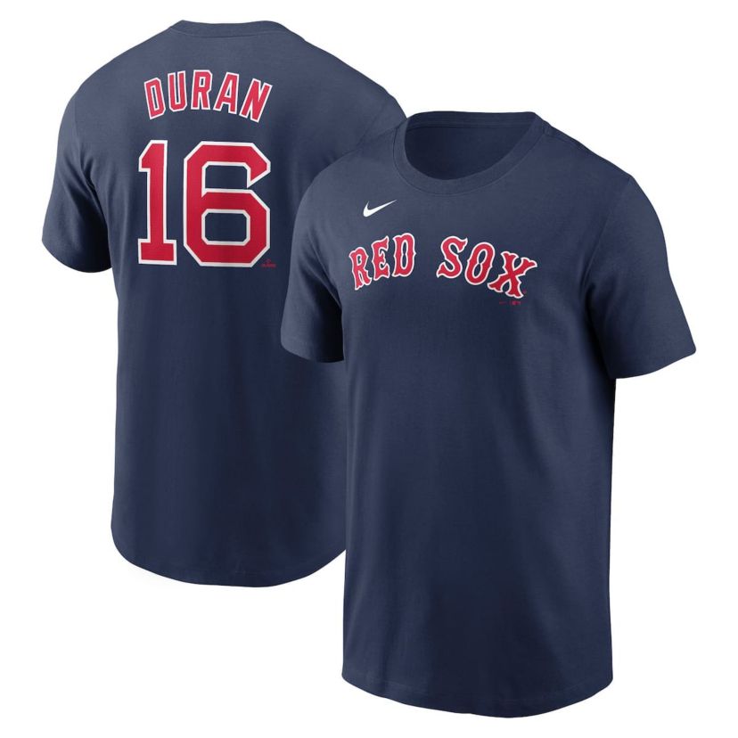 Boston Red Sox MLB Nike Jarren Duran Boston Sox Fuse Name & Number T-Shirt