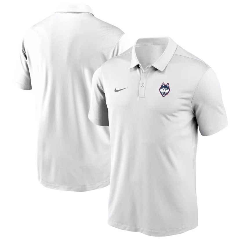 Connecticut Huskies NCAA Nike UConn Huskies Victory Solid Performance Polo
