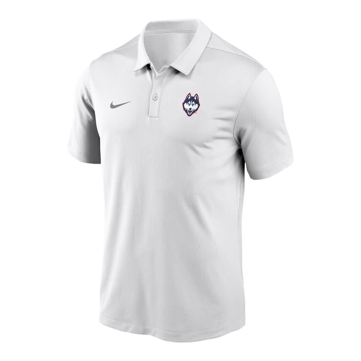 Connecticut Huskies NCAA Nike UConn Huskies Victory Solid Performance Polo