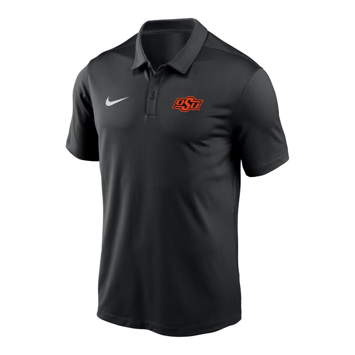 NCAA Nike Oklahoma State Cowboys Victory Solid Performance Polo