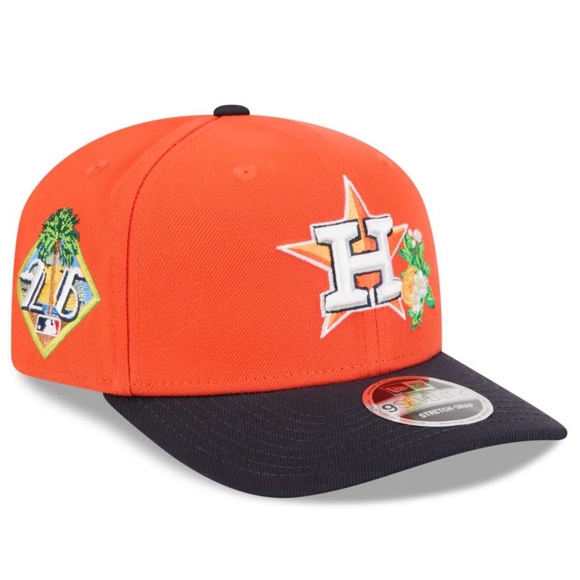 New Era MLB Orange/Navy Houston Astros 2026 Spring Training