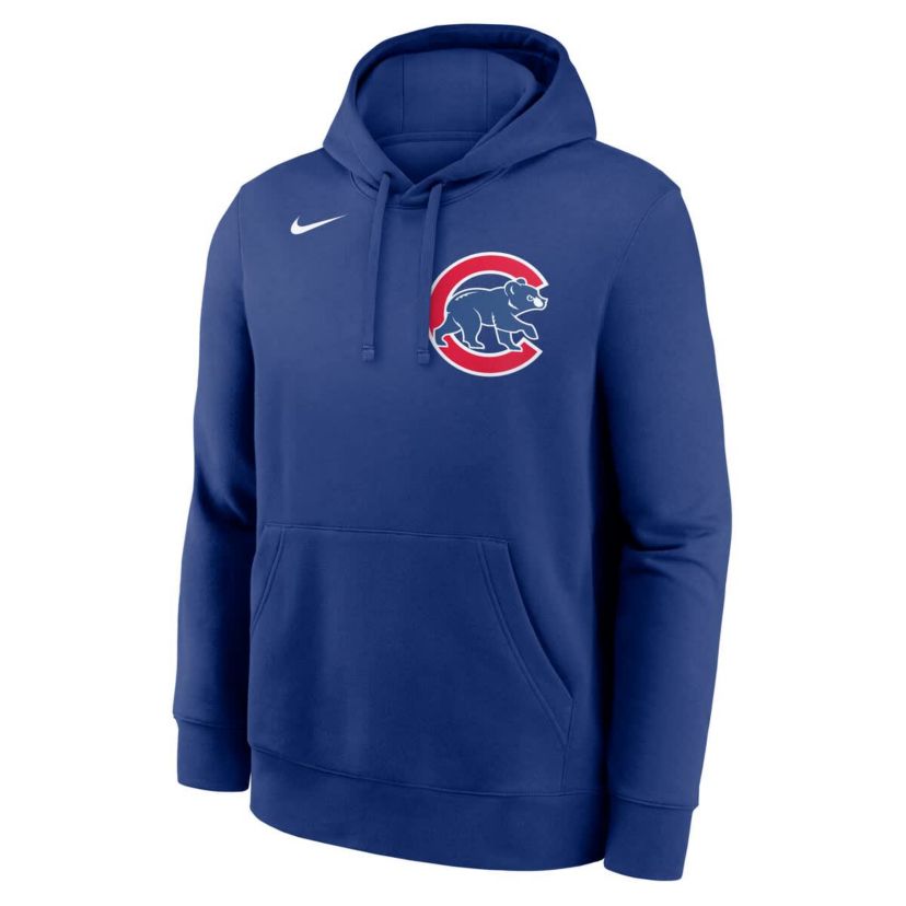 MLB Nike Pete Crow-Armstrong Chicago Cubs Player Name & Number Club Fleece Pullover Hoodie