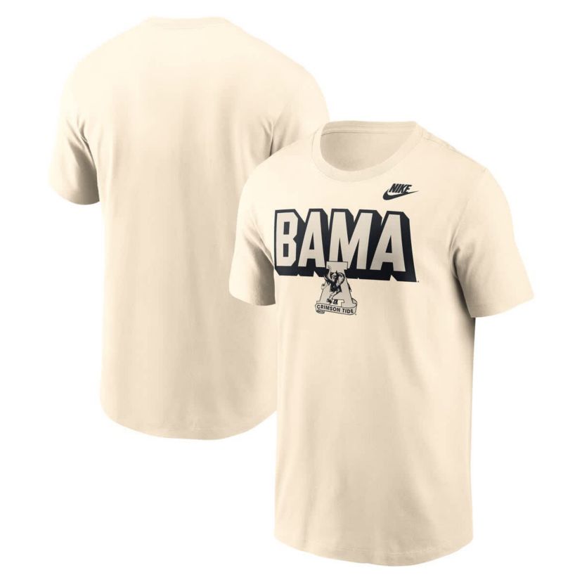 Alabama Crimson Tide NCAA Nike Alabama Tide Team Bold T-Shirt