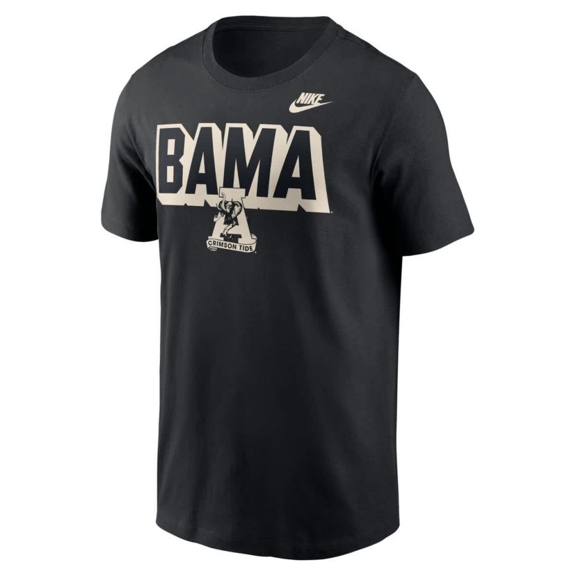 Alabama Crimson Tide NCAA Nike Alabama Tide Bold Fashion T-Shirt