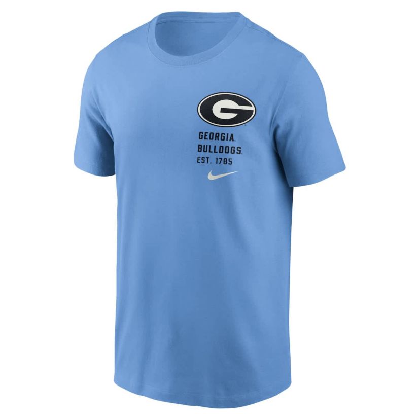 NCAA Nike Valor Georgia Bulldogs Record Shattered 2-Hit T-Shirt