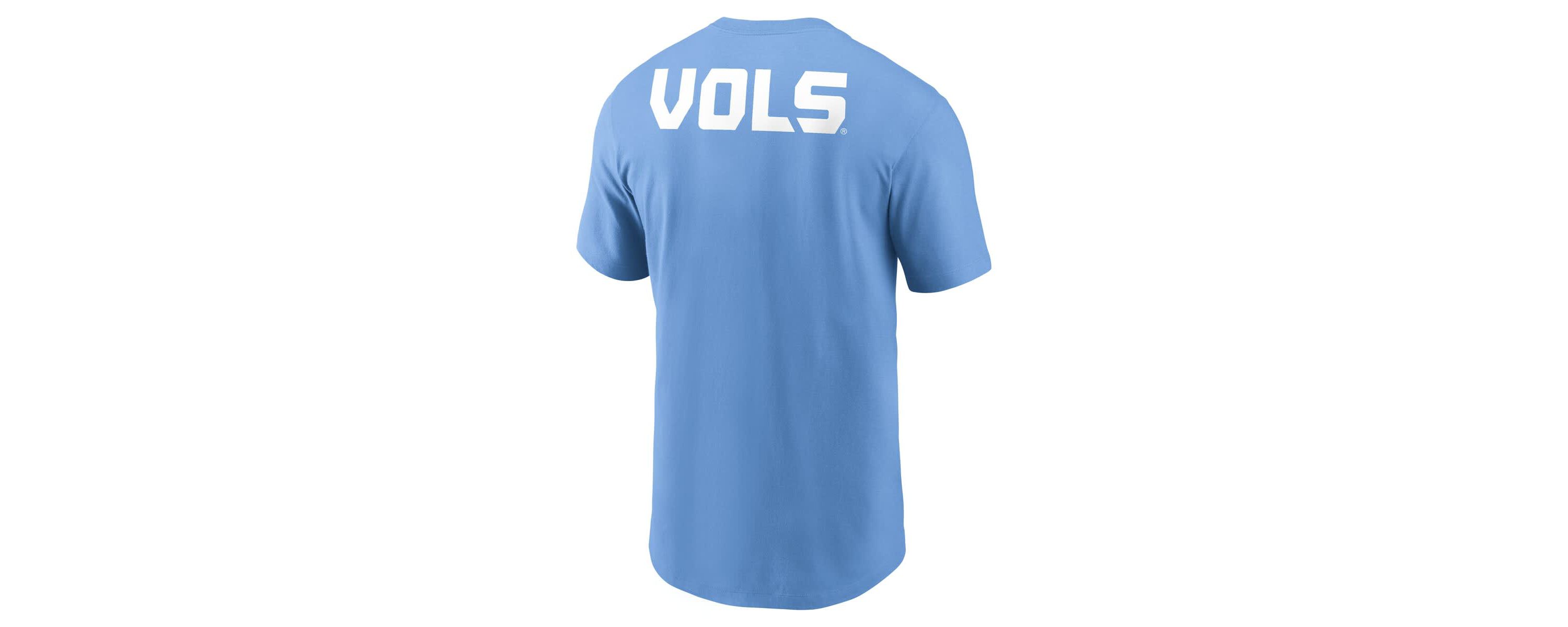 NCAA Nike Valor Tennessee Volunteers Record Shattered 2-Hit T-Shirt