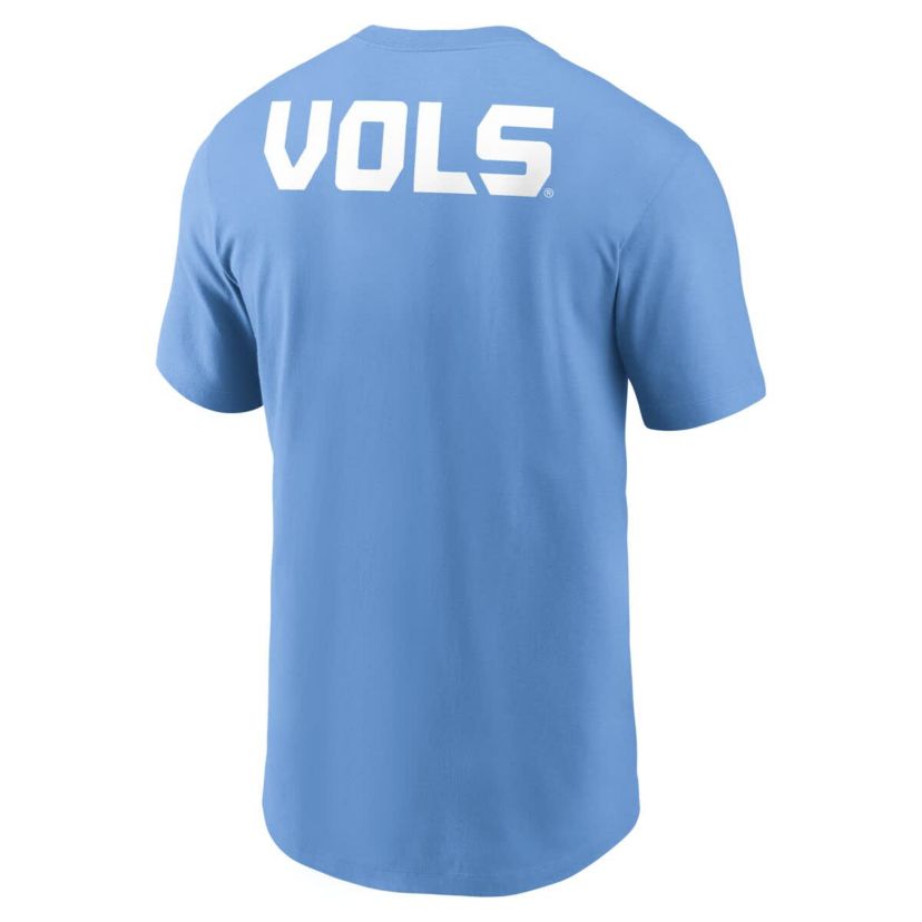 NCAA Nike Valor Tennessee Volunteers Record Shattered 2-Hit T-Shirt