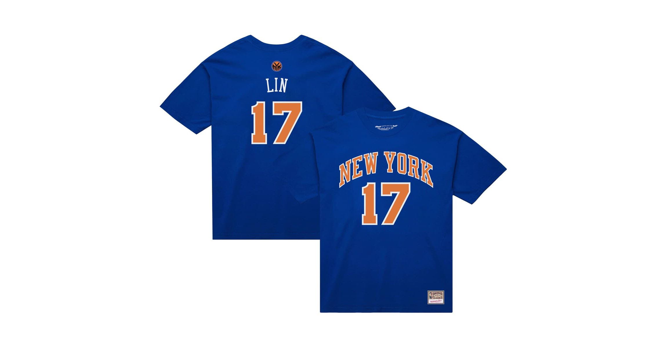 NBA Jeremy Lin New York Knicks Name & Number T-Shirt