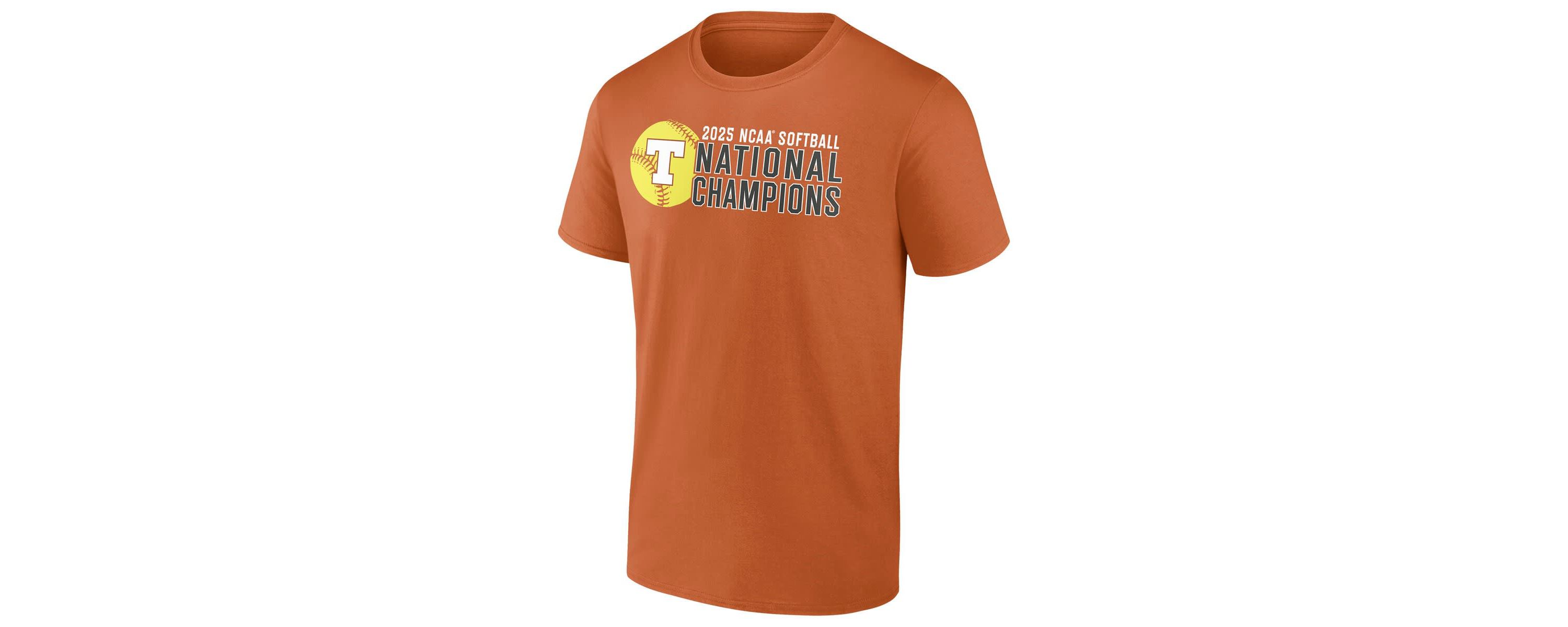 NCAA Fanatics Texas Texas Longhorns 2025 NCAA Softball NCAA World Series s Schedule T-Shirt