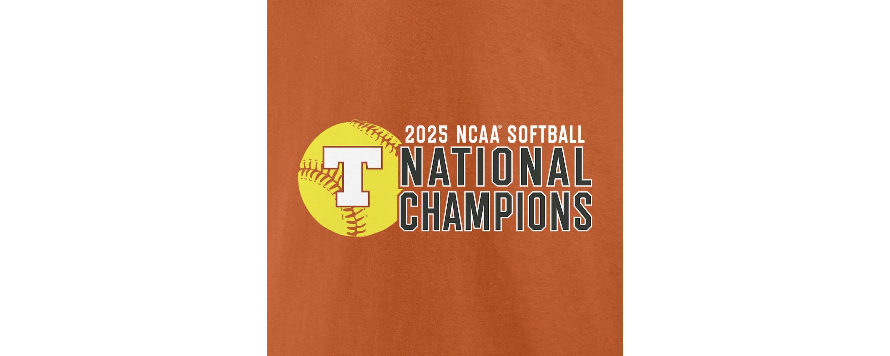NCAA Fanatics Texas Texas Longhorns 2025 NCAA Softball NCAA World Series s Schedule T-Shirt