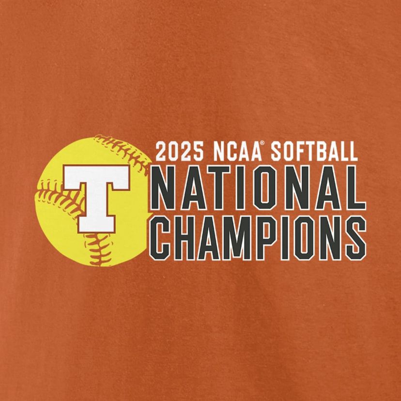 NCAA Fanatics Texas Texas Longhorns 2025 NCAA Softball NCAA World Series s Schedule T-Shirt
