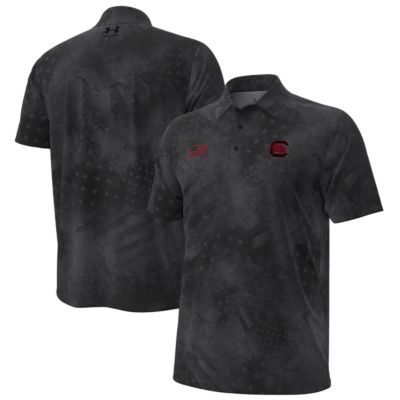 Men's NCAA Under Armour South Carolina Gamecocks Freedom Collection ArmourFuse Polo