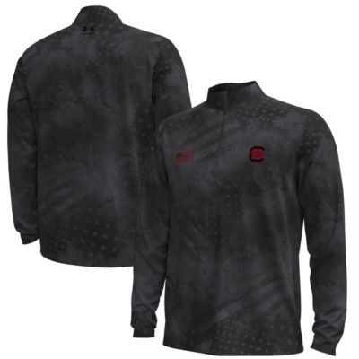 Men's NCAA Under Armour South Carolina Gamecocks Freedom Collection ArmorFuse Half-Zip Top