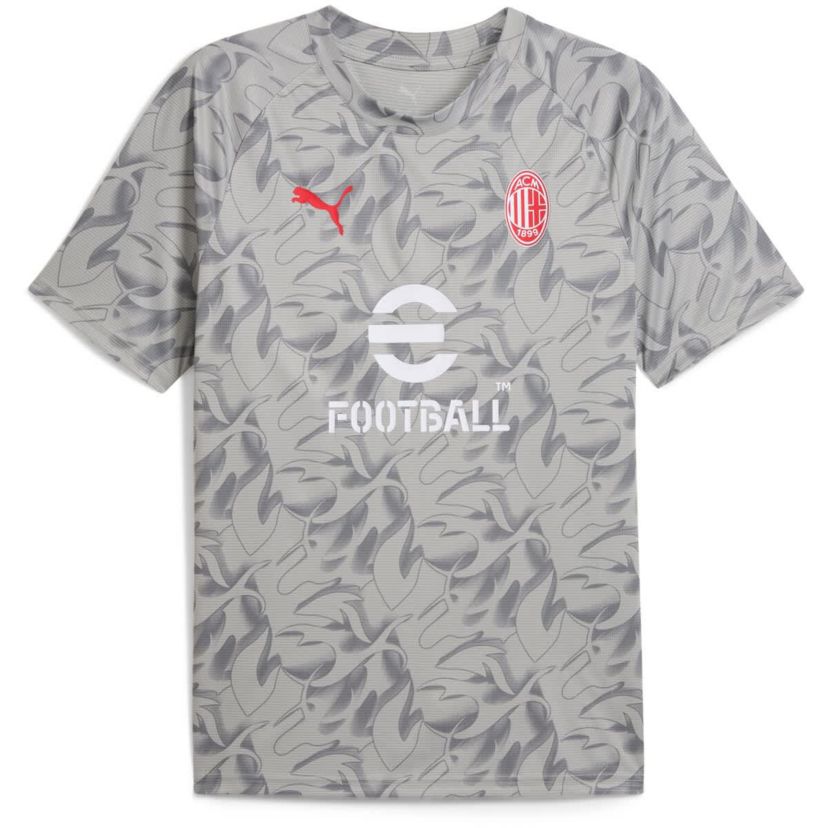 Serie A AC Milan 2025/26 Pre-Match Training Jersey