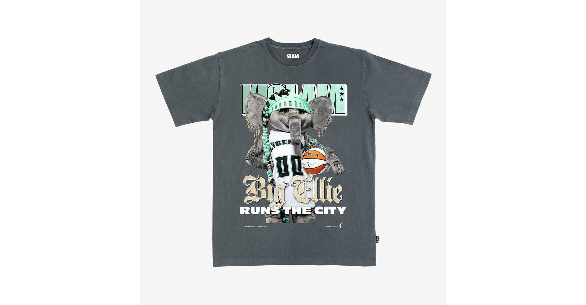 WNBA Unisex SLAM New York Liberty June/July 2025 Cover T-Shirt