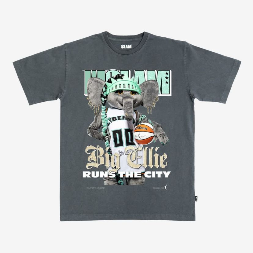 WNBA Unisex SLAM New York Liberty June/July 2025 Cover T-Shirt