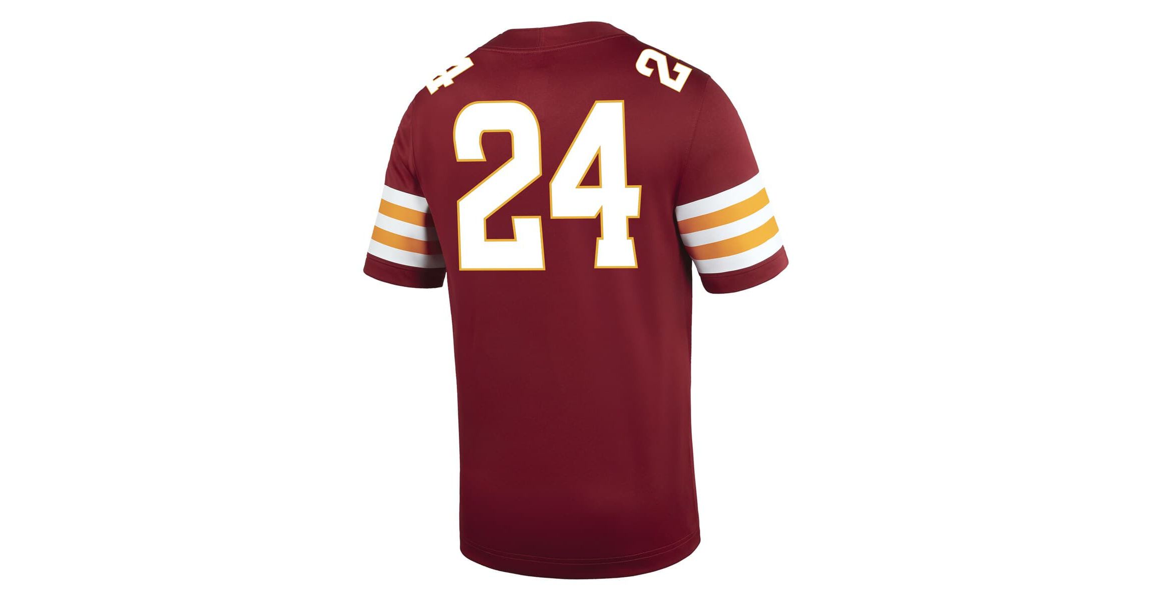 NCAA Nike #24 Iowa State Cyclones Untouchable Replica Game Jersey