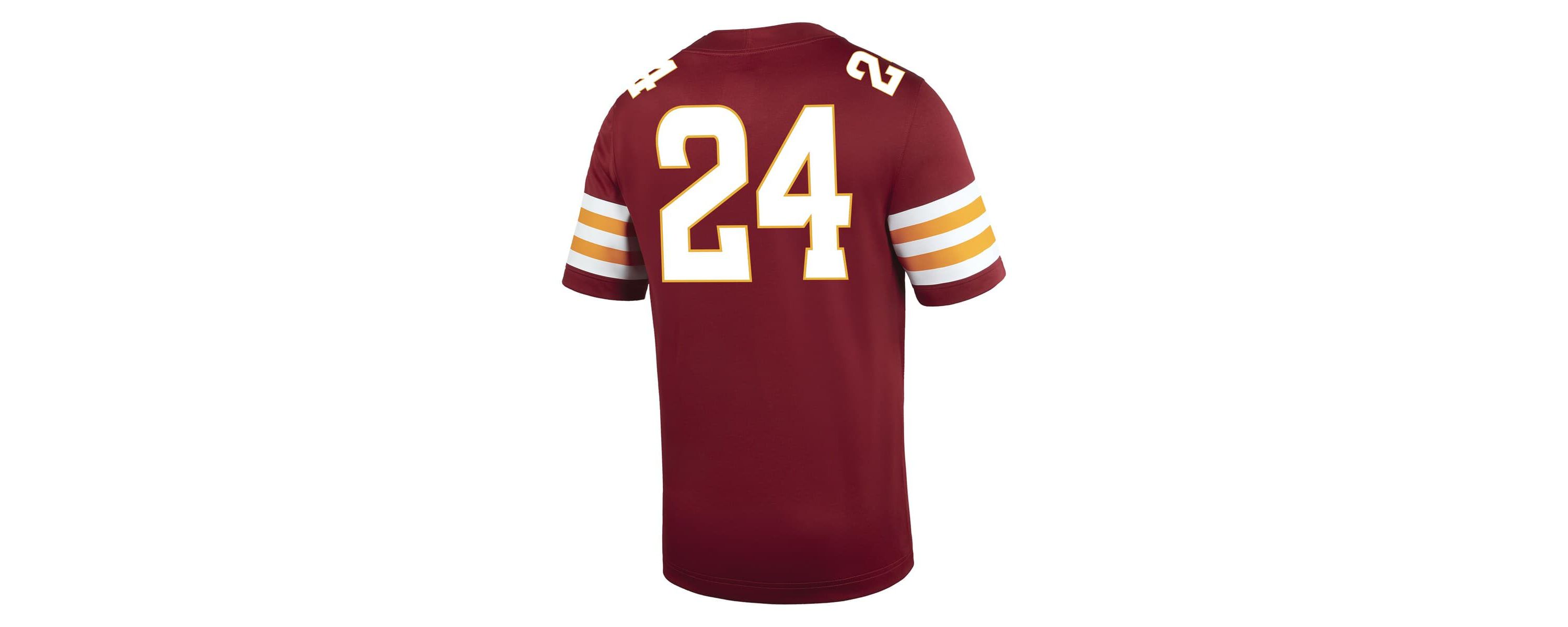 NCAA Nike #24 Iowa State Cyclones Untouchable Replica Game Jersey