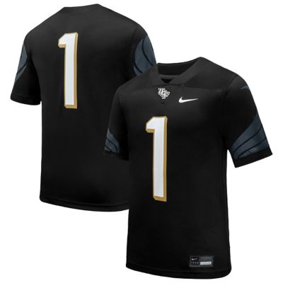Men's NCAA Nike #1 UCF Knights Home Game Football Jersey