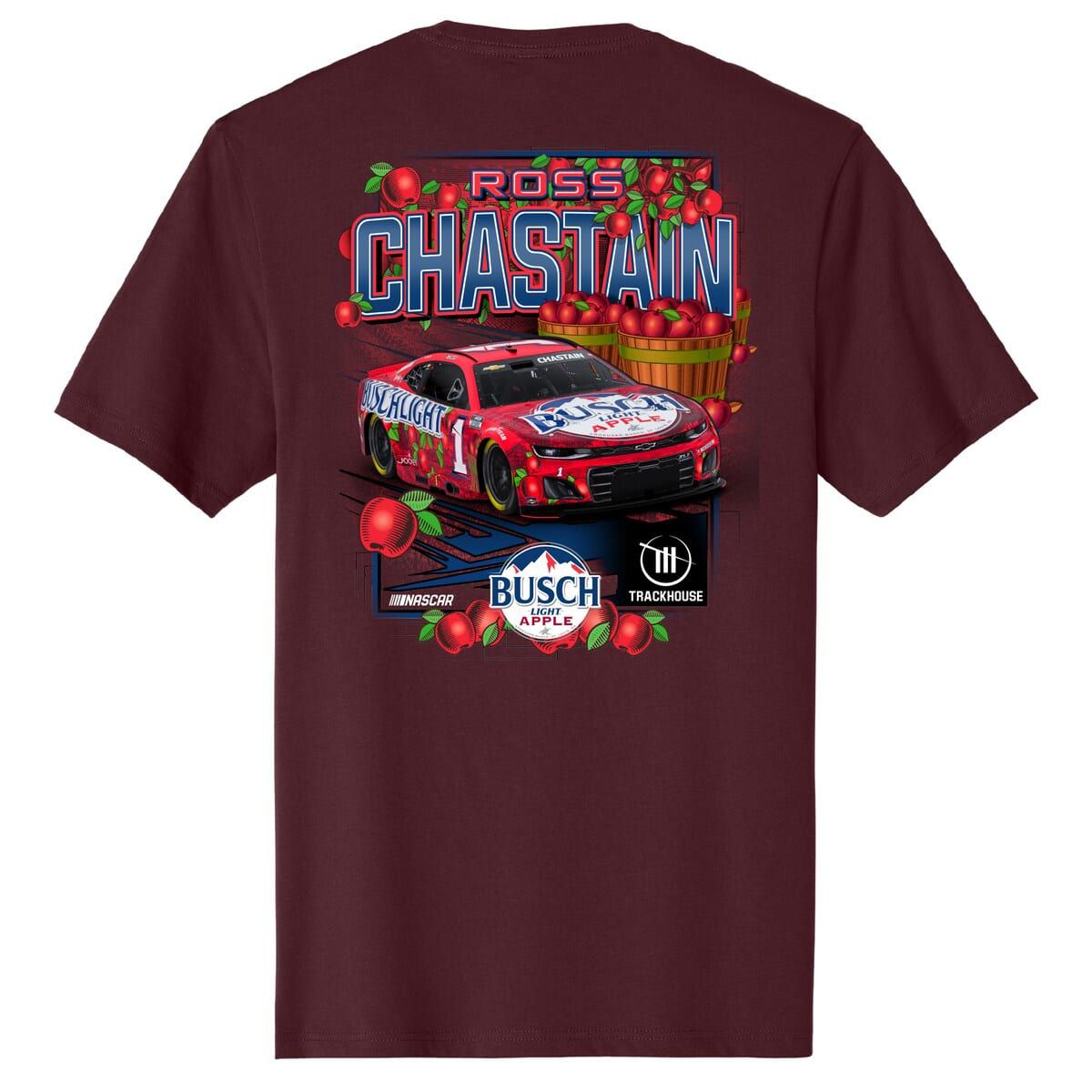NASCAR Ross Chastain Busch Light Apple Car T-Shirt