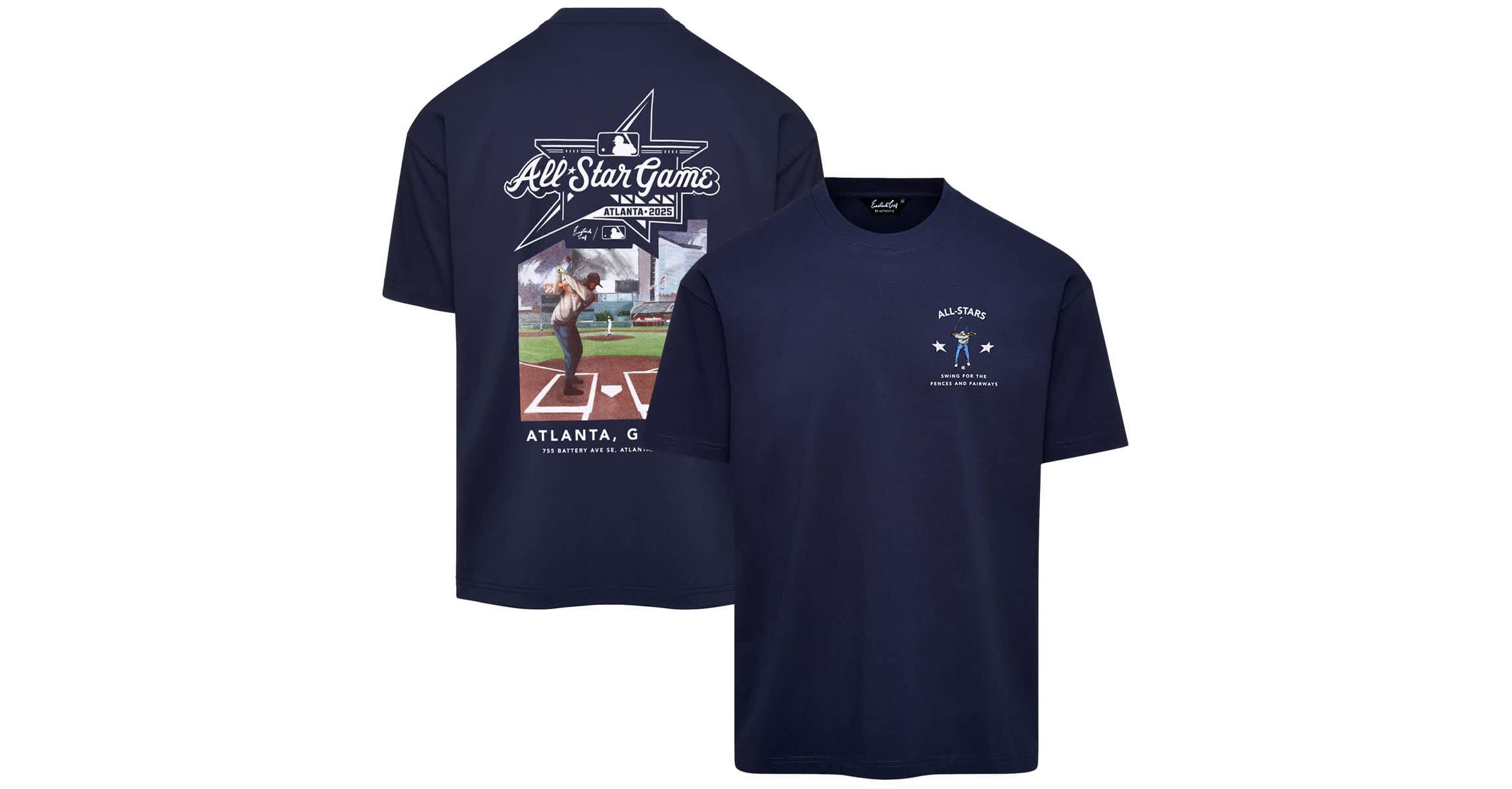 MLB Eastside Golf Atlanta Braves 2025 MLB All-Star Game Stadium T-Shirt