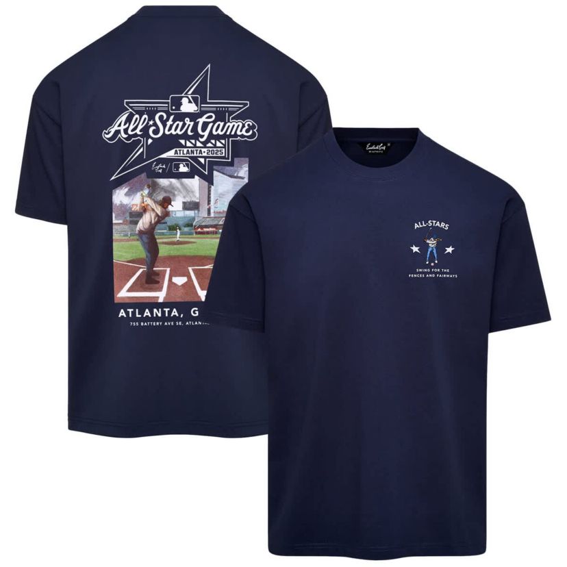 MLB Eastside Golf Atlanta Braves 2025 MLB All-Star Game Stadium T-Shirt