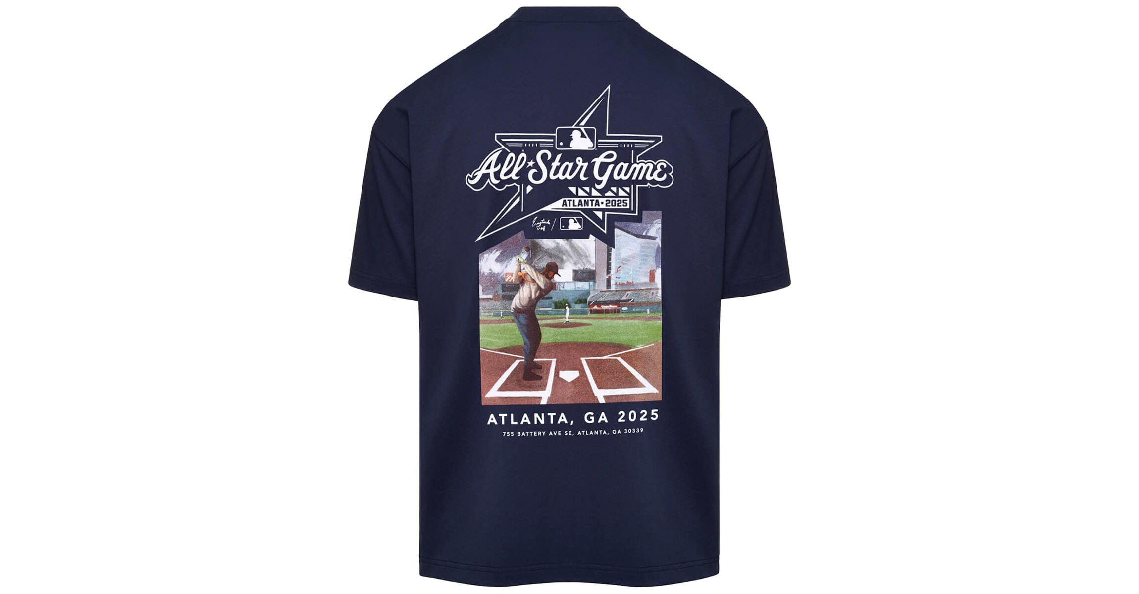 MLB Eastside Golf Atlanta Braves 2025 MLB All-Star Game Stadium T-Shirt