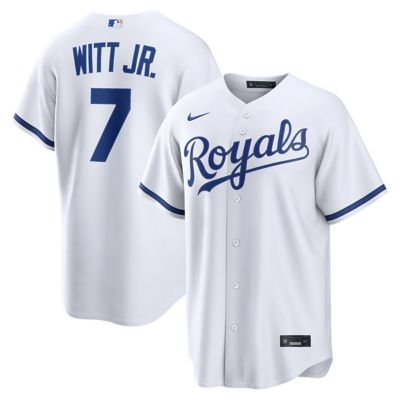 Men's MLB Nike Bobby Witt Jr. Kansas City Royals Home Replica Jersey