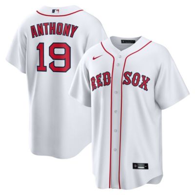 Men's Boston Red Sox MLB Nike Roman Anthony Boston Sox Home Replica Jersey