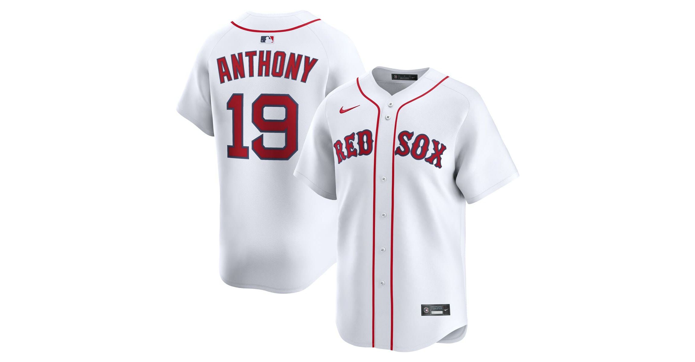 Boston Red Sox MLB Nike Roman Anthony Boston Sox Home Limited Player Jersey