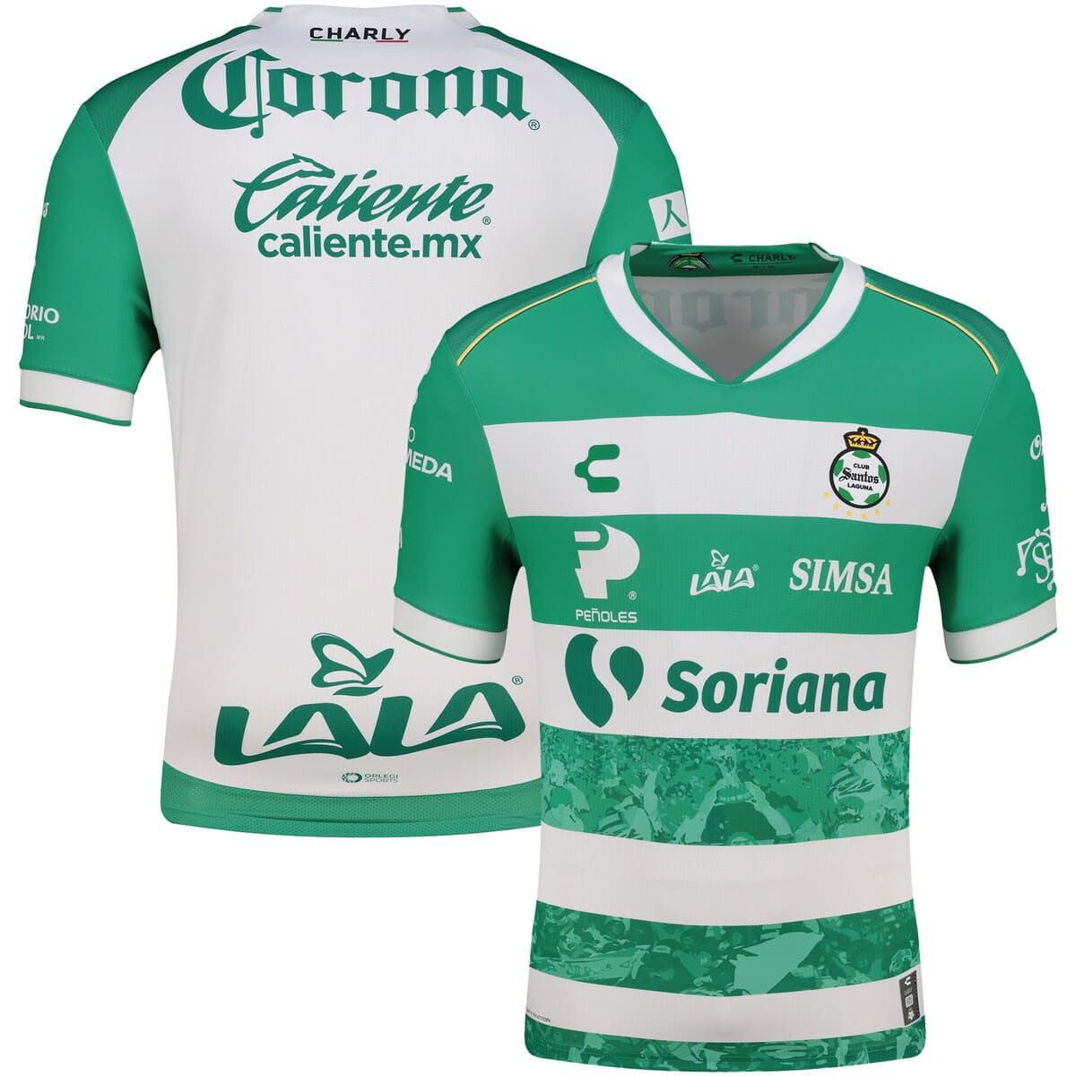 International Clubs Santos Laguna 2025/26 Home Authentic Jersey