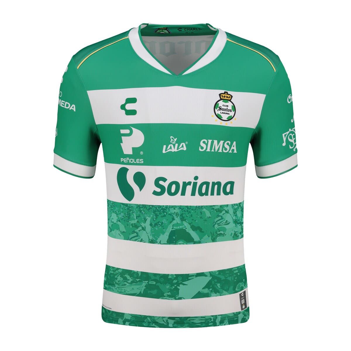 International Clubs Santos Laguna 2025/26 Home Authentic Jersey