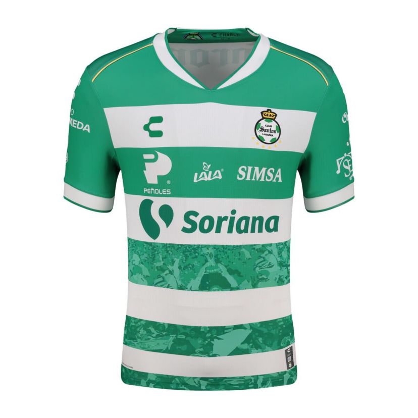 International Clubs Santos Laguna 2025/26 Home Authentic Jersey