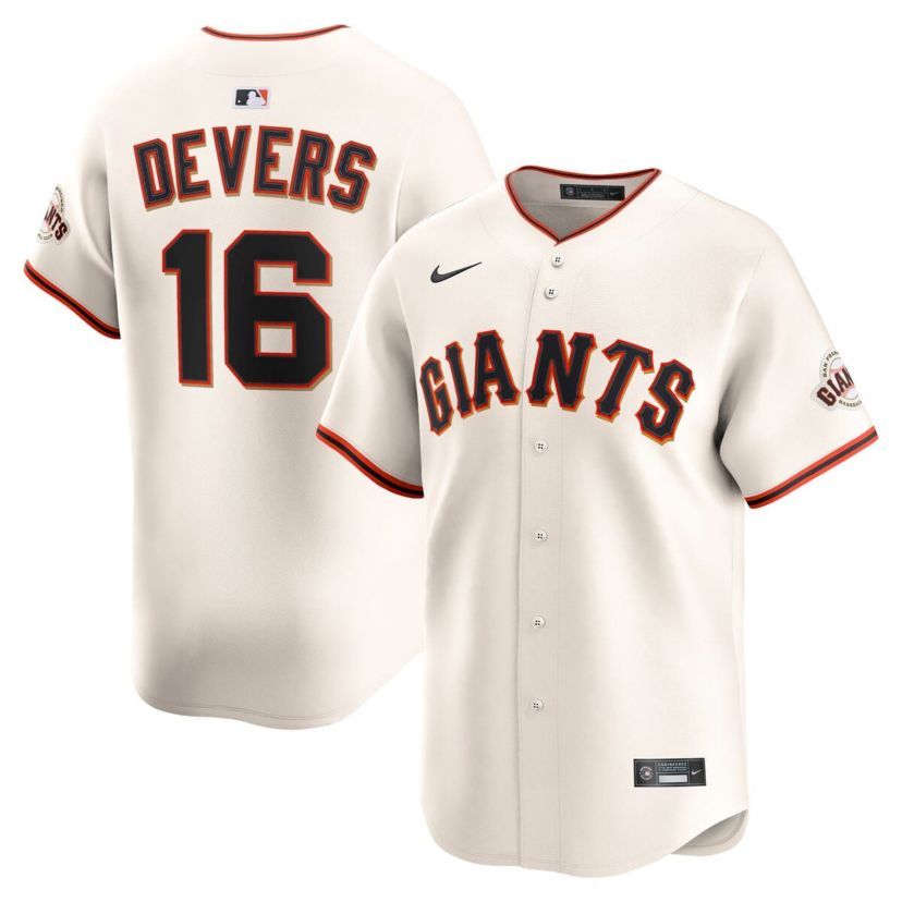 MLB Nike Rafael Devers San Francisco Giants Home Limited Player Jersey