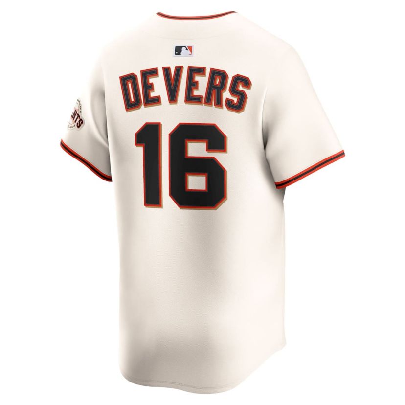 MLB Nike Rafael Devers San Francisco Giants Home Limited Player Jersey
