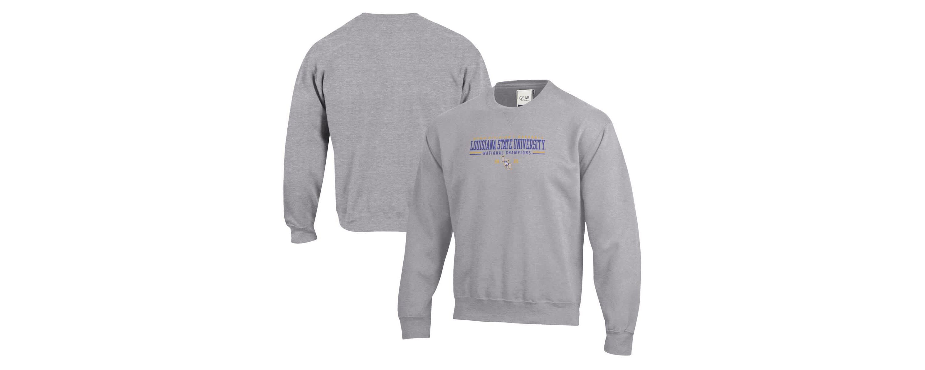 NCAA LSU Tigers 2025 NCAA Baseball NCAA World Series s Pullover Sweatshirt