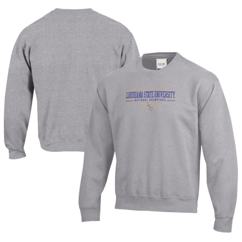 NCAA LSU Tigers 2025 NCAA Baseball NCAA World Series s Pullover Sweatshirt