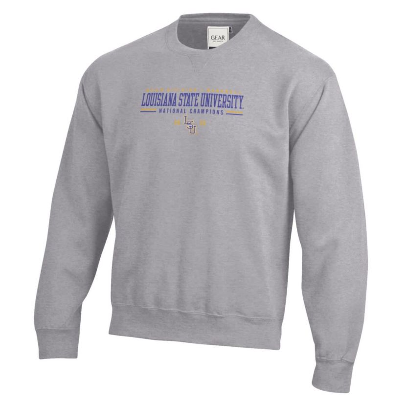 NCAA LSU Tigers 2025 NCAA Baseball NCAA World Series s Pullover Sweatshirt