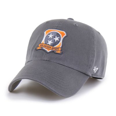 '47 Men's NCAA Tennessee Volunteers Smokey Grey Ballpark Clean Up Adjustable Hat