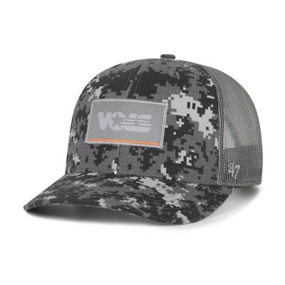 '47 Men's NCAA Tennessee Volunteers Smokey Grey Square Script Trucker Adjustable Hat