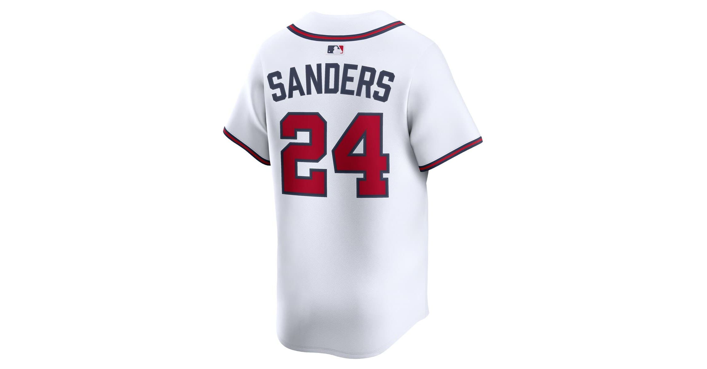 MLB Nike Deion Sanders Atlanta Braves Limited Player Jersey