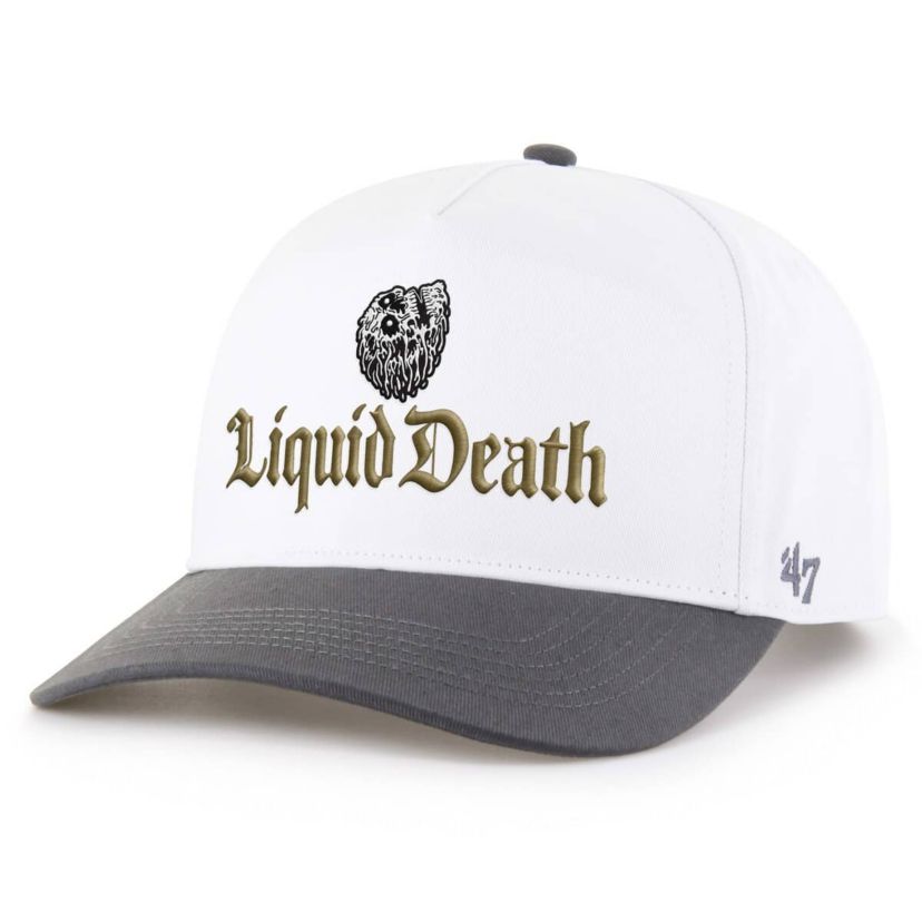 NASCAR Liquid Death Triple Hit Two-Tone Hitch Adjustable Hat