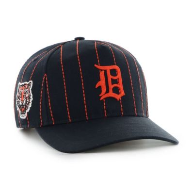 '47 Men's MLB x Detroit Tigers Pinstripe Hitch Adjustable Hat, Navy Blue