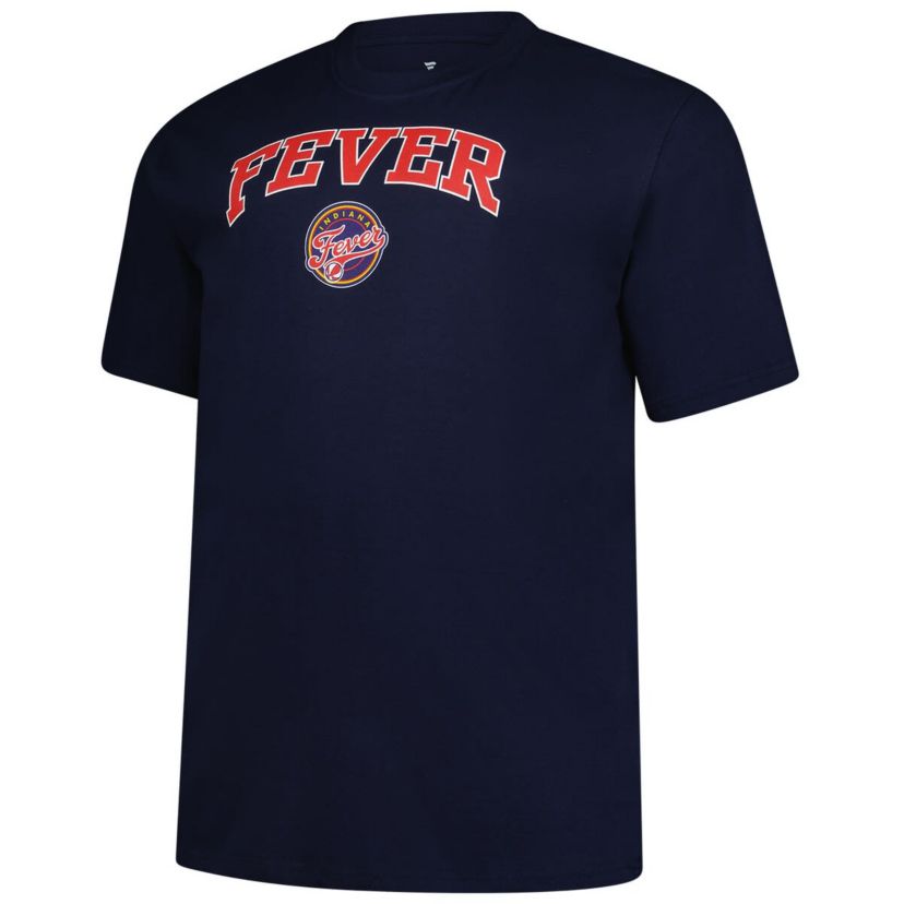 WNBA Fanatics Indiana Fever Big & Tall Arch Logo T-Shirt