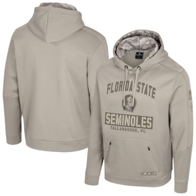 Colosseum Men's NCAA Florida State Seminoles Operation Hat Trick Battalion Hoodie