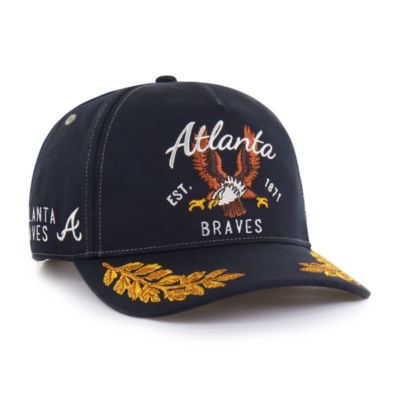 '47 Men's MLB Atlanta Braves Keepsake Collection Adjustable Hitch Hat, Navy Blue