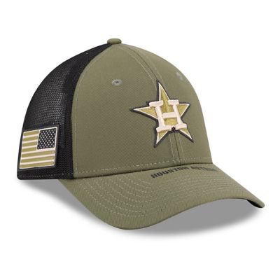 New Era Men's MLB Houston Astros 2026 Armed Forces Day 39THIRTY M-Crown Flex Hat