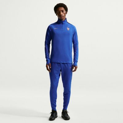Men's Soccer National Teams Nike France National Team 2026 Strike Dri-FIT Quarter-Zip Drill Top